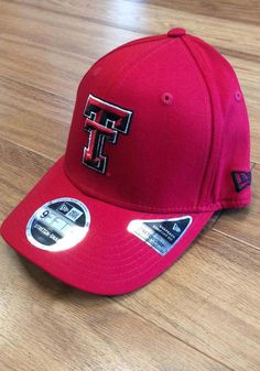 New Era Texas Tech Red Raiders Red Team Stretch 9FIFTY Mens Snapback Hat - 59000176 Red Raiders Hat, Dallas Shopping, Mens Snapback Hats, Customer Service Gifts, Fc Dallas, Texas Tech Red Raiders, Red Raiders, Red Team, Dallas Stars