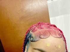 Adore Hair Dye, Pink Hair Dye, Short Box Braids Hairstyles, Peekaboo Hair, Cute Hair Colors, Cute Box Braids, Edges Hair, Quick Natural Hair Styles, Cute Braided Hairstyles