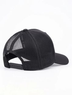 Chubbies The GK Hat Casual Baseball Cap With Mesh Back And Flat Brim, Casual Hat With Mesh Back And Curved Brim, Casual Black Hat With Mesh Back, Casual Black Mesh Back Hat, Trucker Hat, Hats