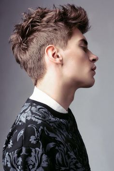 www.rnrhairandbeauty.com.au Short Boy Hair Cut For Boys, Adams Apple, Trendy Mens Hairstyles, Magic Colors, Faux Hawk Hairstyles, Men's Cuts, Men's Hair Styles, Men Mode, Mens Hairstyles Medium