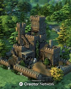 21 Sims 4 Castle Builds You Need to Try Today (Updated!) Medieval Castle Layout, Castle Layout, Cc The Sims 4, Interior Concept Art, Castle Exterior, Castle House Design