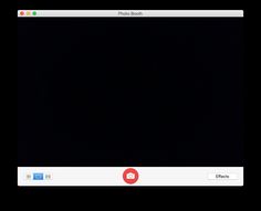 an image of a black screen with red and green buttons in the bottom right corner