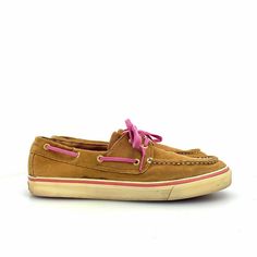 Step into effortless style and comfort with the Sperry Top-Sider Womens Corduroy Boat Shoes. Crafted from soft, durable corduroy in a charming Brown/Pink colorway, these shoes are perfect for the modern woman who values both fashion and functionality. Whether you're strolling along the shore or enjoying a casual day out, these boat shoes will elevate your look while providing the support you need.Sperry Top-Sider Womens Corduroy Boat Shoes Stylish Design: Featuring a trendy corduroy material, th Spring Suede Boat Shoes With Round Toe, Casual Suede Boat Shoes For Spring, Casual Suede Boat Shoes, Casual Suede Slip-on Boat Shoes, Casual Brown Boat Shoes For Summer, Casual Low-top Boat Shoes For Spring, Casual Suede Lace-up Boat Shoes, Casual Brown Boat Shoes, Casual Lace-up Boat Shoes