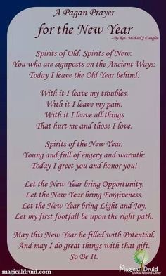 the poem for the new year