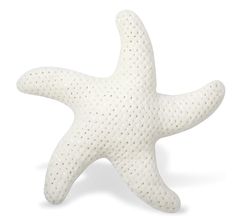 a white starfish on a white background