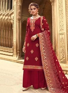 punjabi suits for women , punjabi suits party wear , punjabi suits Georgette Palazzo, Palazzo Dress, Wedding Sarees Online, Latest Salwar Kameez, Ethnic Wedding, Salwar Designs, Designer Suit