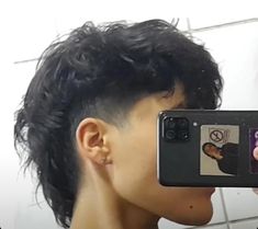 Cyberpunk Hair Men, Modern Mullet Fade, Alt Mullet, Nonbinary Haircuts, Short Hair Fringe, Mens Haircuts Short Hair, New Hair Look, Haircut For Square Face, Gents Hair Style