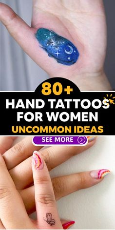 hand tattoos for women uncommon ideas