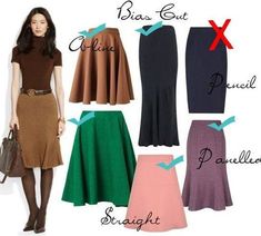 Best skirts for pear shapes Pear Body Shape Fashion, Pear Fashion, Pear Shaped Fashion, Pear Body Shape Outfits, Pear Shape Fashion, Pear Shaped Dresses, Pear Shaped Outfits, Pear Shaped Women, Triangle Body Shape