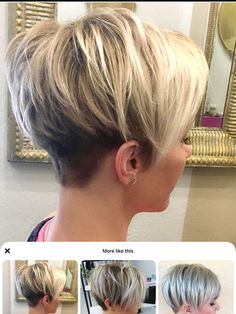 Kort Bob, Mini Hair Straightener, Asymmetrical Bob Haircuts, Wedge Hairstyles, Short Sassy Haircuts, Stacked Hair, Stylish Short Haircuts