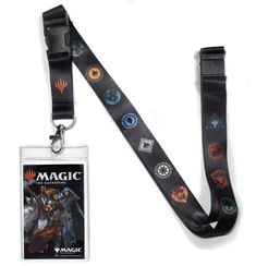 PRICES MAY VARY. One of the easiest - and most fun - ways to show your style is by sporting an ID badge and key lanyard that goes way beyond boring! Add some "flair" to your daily work or school wardrobe and show off what you love at the same time With this highest quality, breakaway clip closure lanyard featuring officially licensed iconic pop culture graphics you'll be able to show off your personal style in style Each lanyard measures approximately 22.5" long from the middle of the the breaka Magic The Gathering Gifts, Lanyard Badge Holder, Badge Lanyard, Key Lanyard, Id Badge Holders, Badge Holder, Id Holder, Id Badge, Magic The Gathering