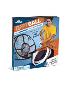 the dartball game is in its box