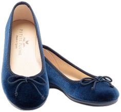 Luxury Sleepwear, Navy Velvet, Winter Nights, Ballet Slippers, Over 40, Ballet Flats, Comfort Fit, Spain, Slippers