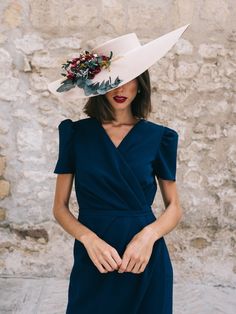 Wedding Hat for Guests Decorated With Natural Preserved - Etsy Chic Wedding Fedora Fascinator, Fedora Fascinator For Garden Party At Royal Ascot, Fedora Fascinator For Garden Party And Royal Ascot, Chic Wedding Mini Fedora Hat, Chic Wedding Fedora Mini Hat, Elegant Summer Wedding Guest Hat, Chic Mini Fedora Hat For Weddings, Elegant Hats For Kentucky Derby Wedding Guests, Elegant Mini Hats For Kentucky Derby Wedding Guest