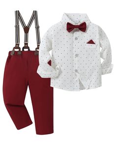 Suspender Pants Outfit, Formal Boys Outfit, Toddler Suspenders, Suspenders Pants, Toddler Suits, Boys Tuxedo, Gentleman Outfit, Suspender Pants