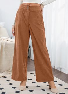 Introducing our Soft Courduroy High Waist Pants - a stylish and comfortable addition to your wardrobe. With a soft and luxurious courduroy material and a flattering high waist design, these pants will keep you looking and feeling great all day long. Perfect for any occasion, these pants are a must-have for any fashion-forward individual. 100% Polyester Machine Wash Brand Size Dress Bust Waist Hip XS 0-2 31-32.5'' 23-24'' 31-34" S 4-6 33-35'' 25-26'' 35-37" M 6-12 35-36'' 27-28'' 38-39" L 12-14 38-40'' 29-31'' 40-42" XL 14-16 40-42'' 33.5-36'' 44-46" 2XL 18-20 42"-44" 37"- 40" 47"-50" Shirt Jacket Men, Mens Jackets Casual, Sequin Blazer, Mens Sleepwear, Tall Pants, Mens Flannel, Mens Formal, Long Sleeve Blazers, Mens Pajamas