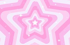 a pink and white background with stars