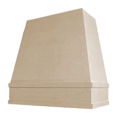 a white pyramid shaped object on a white background