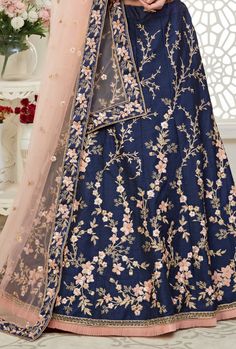 Latest Designer Bridal Wedding Wear Lehenga Choli. LEHENGA FABRIC: Mulberry Silk with Satin BLOUSE FABRIC: Mulberry Silk with Satin DUPATTA: Net COLOR: Blue WORK: Embroidery Bonus offer - Receive a free mystery gift with your order. Stitching Option - We will email you the measurement guide to confirm your size. SHIPPING: The product will be shipped within 1 - 2 weeks from the date of purchase. Product is returnable if un-Stitched This product qualifies for free shipping For any Rush/Urgent orde Blue Lehenga Choli, Blue Lehenga, Anarkali Suit, Satin Blouse, Blouse Fabric, Wedding Wear, Lehenga Choli, Mulberry Silk, Anarkali