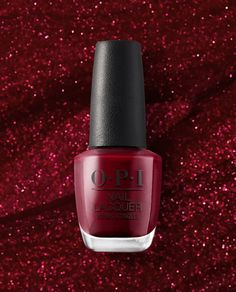 Bogotá Blackberry - Nail Lacquer | Dark Red Wine Nail Polish | OPI Wine Nail Polish, Pearl Nail Polish, Rose Gold Nail Polish, Dark Pearl, Opi Red, Pearl Nail, Opi Gel Nails, Nail Base Coat, Wine Nails