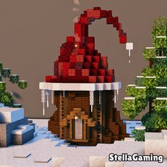 💾Available for Download on Patreon 💾  🎅 Santa Hat Abode 🎅  Christmas isnt Christmas without a santa hat! and one has seemed to make its way onto this tiny cottage abode! A perfect addition to any minecraft world! Minecraft Christmas House, Simple Minecraft Builds, Minecraft World, Minecraft Things, Cartoon Video Games, Medieval Village, Minecraft City