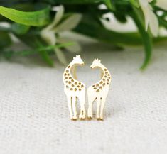 Giraffe Earrings Giraffe Earrings, Giraffe Jewelry, Mountain Jewelry, Shark Earrings, Soulmate Love, Soulmate Love Quotes, Cute Giraffe, Ocean Jewelry, Turtle Necklace