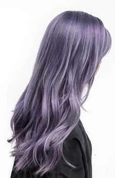 Dusty Purple Hair, Hair Color Pastel, Hair Brained, Dusty Purple, Pastel Hair