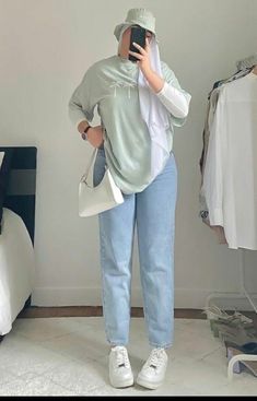 Summer Hijab Outfits Plus Size, Hijabi Outfits Casual Modest Fashion Plus Size, Plus Size Hijabi Outfits Summer, Curvy Hijab Outfit, Plus Size Hijab, Hijabi Styles, Outfits Muslim, Stylish Outfits Casual, Cover Wattpad