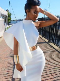 Hamptons Dress, Afrikaanse Mode, Homecoming Dresses Short, Hoco Dresses, White Outfits, White Fashion