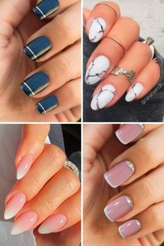 Professional Nail Ideas, Nail Designs For Work, Nail Ideas For School, College Nails, Back To School Nails, Work Nails