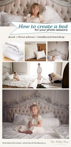 Behind the Scenes – Bed in studio! » The Milky Way Photography Studio Setup, Diy Photography Props, Honey Photography, Wow Photo, Home Studio Photography, Diy Props, Decoration Photo