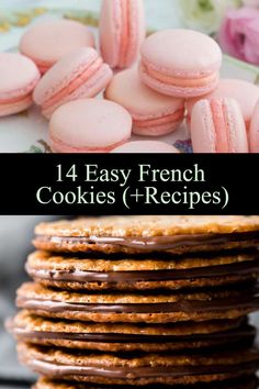 Easy Recipes Desserts Simple, French Inspired Desserts, Simple French Desserts, How To Make French Pastries, Classic French Pastries, Easy French Cuisine Recipes, Easy European Desserts, French Petit Fours, French Snacks For Kids