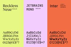 the font and numbers are all different colors, but one can be used to describe them