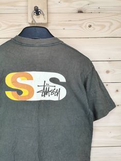 Vintage Stussy T Shirts, Stussy S, Vintage Stussy, 90s Hip Hop Fashion, Conceptual Fashion, S Logo, Logo Shirt