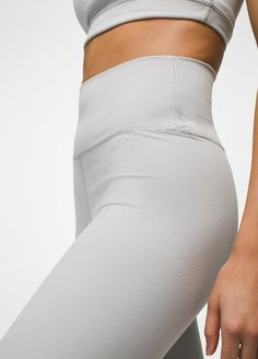 A High-waisted Legging With A Ribbed Texture That Provides Comfort For Your Practice And All-day Wear. Ribbed Texture, High Waisted Leggings, High Waisted, Texture, Silver, How To Wear