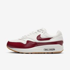 Meet the leader of the pack—the first shoe in the family to reveal Nike Air to the world. With a fast-paced look, tried-and-true cushioning and classic wavy mudguard, it’s no wonder the Air Max 1 has reigned supreme since 1987. Leader Of The Pack, Team Red, Air Max Women, Nike Air Max 1, Women Lifestyle, Air Max 1, The Leader, New Nike, Nike Sportswear