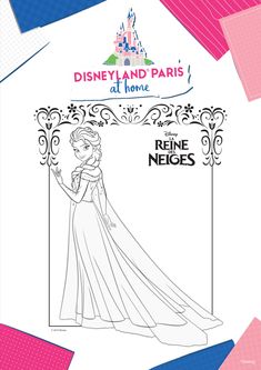 disney and paris at home coloring book with princess in white dress on the front cover