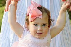 Discover our timeless classic chic heirloom traditional smocked dresses for babies and girls for your little flower girls at your wedding. Pink Flower Girl, Pink Flower Girl Dresses