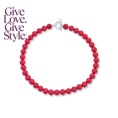 in stock Red Single Strand Beaded Bracelet, Red Round Beaded Necklaces For Valentine's Day, Red Round Beads Necklace For Valentine's Day, Red 8mm Beaded Jewelry For Valentine's Day, Red Calcite, Western Jewelry, Bling Jewelry, Bead Strand, Strand Necklace