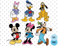 mickey mouse and friends clipart