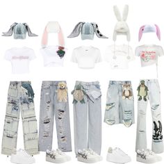 Kpop Fashion Outfits New Jeans, Kpop Outfits Inspiration Stage, Kpop Dance Outfits, Korean Outfits Kpop, Dance Outfits Practice, Kpop Concert, New Jeans Style, Coachella Outfit, Swaggy Outfits