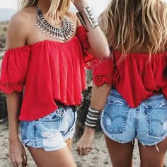 SHOP THE INSTAGRAM! – 12th Tribe Wine Festival Outfit Summer, Red Halter Top Outfit, Wine Festival Outfit, Festival Outfit Summer, Beach Concert, Outfit Country, Red Halter Top, Festival Mode