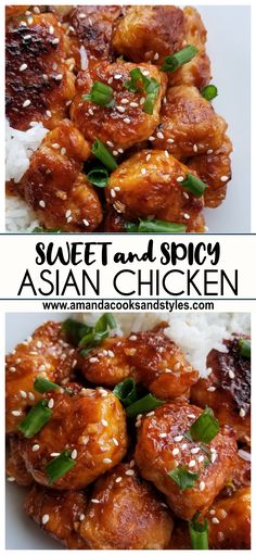 Asian Style Dinner Recipes, Creamy Pan Fried Chicken, Crispy Asian Chicken, Spicy Asian Chicken, Chicken Asian, Homemade Chinese, Sweet And Spicy Chicken, Pan Fried Chicken