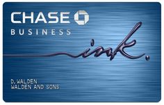 chase business card with the word live on it