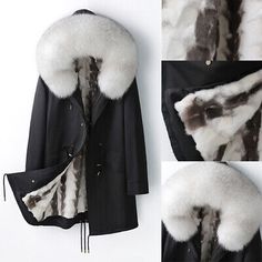 ad eBay - Lined:Real Mink fur (Removable). Collar Fur:Real Fox Fur ((Removable ). Notice: The sleeve is the thicked Cotton warm liner. when you placing an order,that we can help you to choose the right size. ). Outdoor Hooded Fur Coat With Faux Fur Trim, Hooded Fur Coat With Faux Fur Lining For Outdoor, Hooded Fur Coat With Faux Fur Trim For Outdoor, Hooded Faux Fur Trim Coat For Outdoor, Fall Fur Coat With Double-lined Hood For Cold Weather, Fall Cold Weather Fur Coat With Double-lined Hood, Fall Double-lined Hood Fur Coat For Cold Weather, Hooded Fall Parka With Faux Fur Trim, Hooded Parka With Faux Fur Lining For Fall