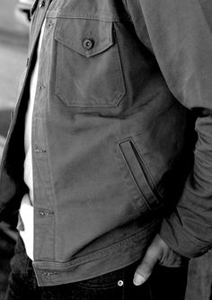 Practical, durable and looks great with anything. This jacket only gets better with time. Inspired by our favorite vintage work and hunting jackets, we use 14oz canvas from the 175 year old Mount Vernon Mills in Georgia. Flat felled seams throughout give extra strength, while gussets on the back allow for greater range of motion. Large welt pockets for your hands and inside hidden pockets for your flask. Finished with tobacco key holes and our custom brass hardware made in Georgia. An enzyme bat Felled Seam, Rugged Brown Button-up Outerwear, Military Style Hunting Outerwear With Multiple Pockets, Military Outerwear With Flap Pockets For Hunting, Flat Felled Seam, Military-style Brown Hunting Outerwear, Military Hunting Outerwear With Pockets, Hunting Jackets, Mount Vernon