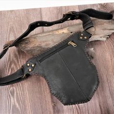 Handmade Leather Waist Bag With Adjustable Belt Multipurpose - Etsy Bosnia and Herzegovina Handmade Black Leather Belt Bag, Handmade Leather Belt Bag For Festival, Bohemian Leather Belt Bag For Everyday Use, Leather Belt Pouch, Leather Hip Bag, Handmade Leather Belt, Secret Pocket, Leather Waist Bag, Handmade Belts