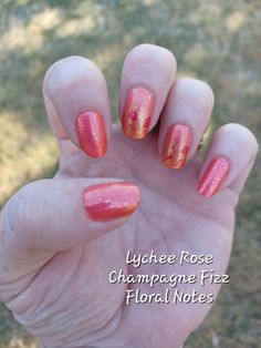 Lychee Rose Color Street, 2023 Color, Rose Champagne, Floral Notes, Rose Color