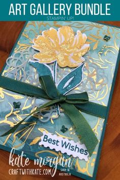 a card with the words best wishes on it