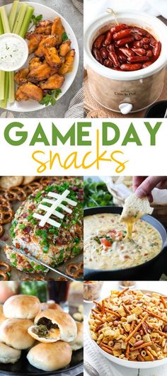 game day snacks that are easy to make and delicious